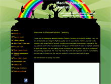 Tablet Screenshot of medinapediatricdentistry.com